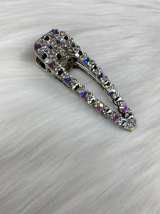 Diamond Cluster Hair Pin