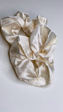 Cream Silk  Scrunchie